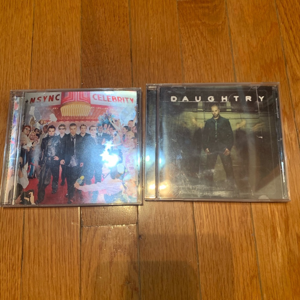 *NSYNC Celebrity and Daughtry CD like new